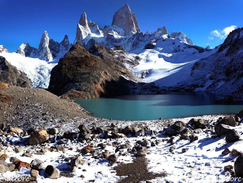 Montagnes en Patagonie